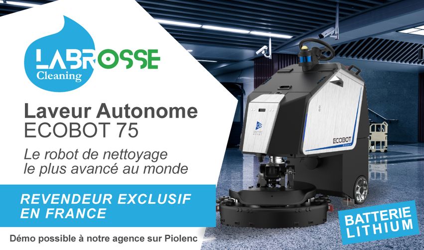 Laveur automatisé chez Labrosse Cleaning