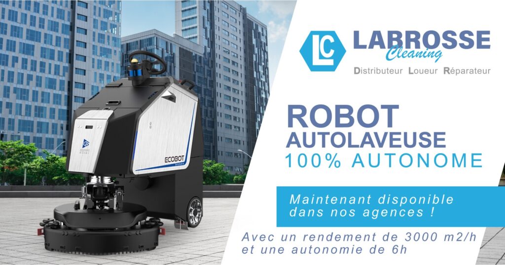 Robot autolaveuse autonome professionnelle