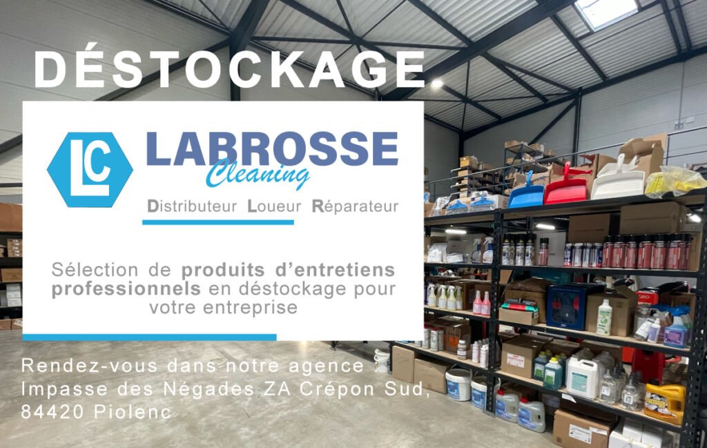 Destockage produit d'hygiène pro