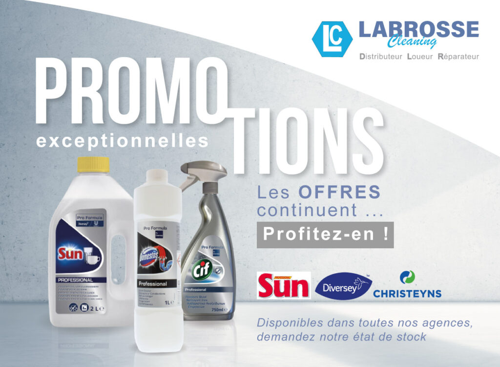 Promotions produits d'hygiène