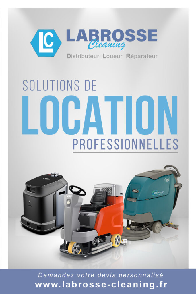 Location machines de nettoyage